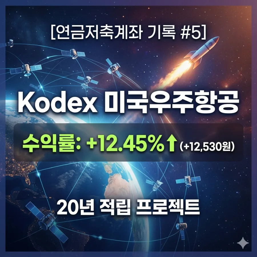 Kodex 미국우주항공 ETF 2026년 투자 전략: 20년 장기 적립 계획