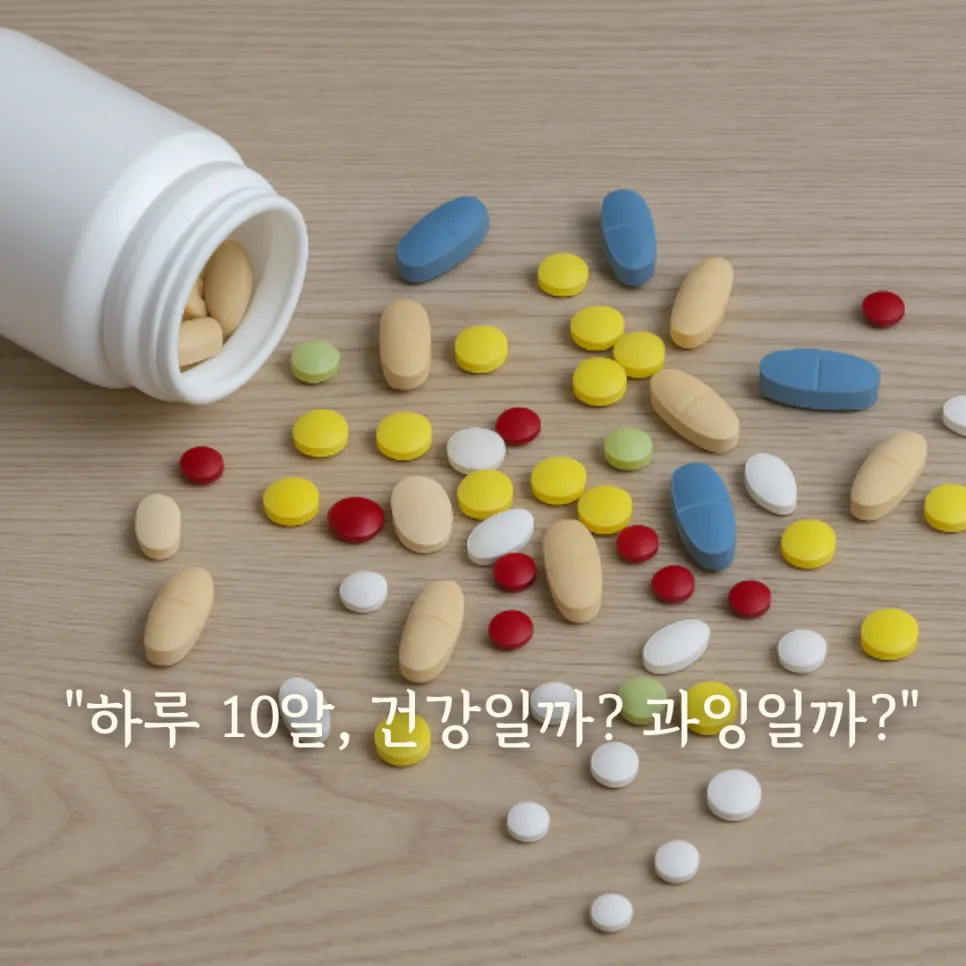 하루 영양제 10알, 과다 복용 위험과 현명한 섭취법 2026