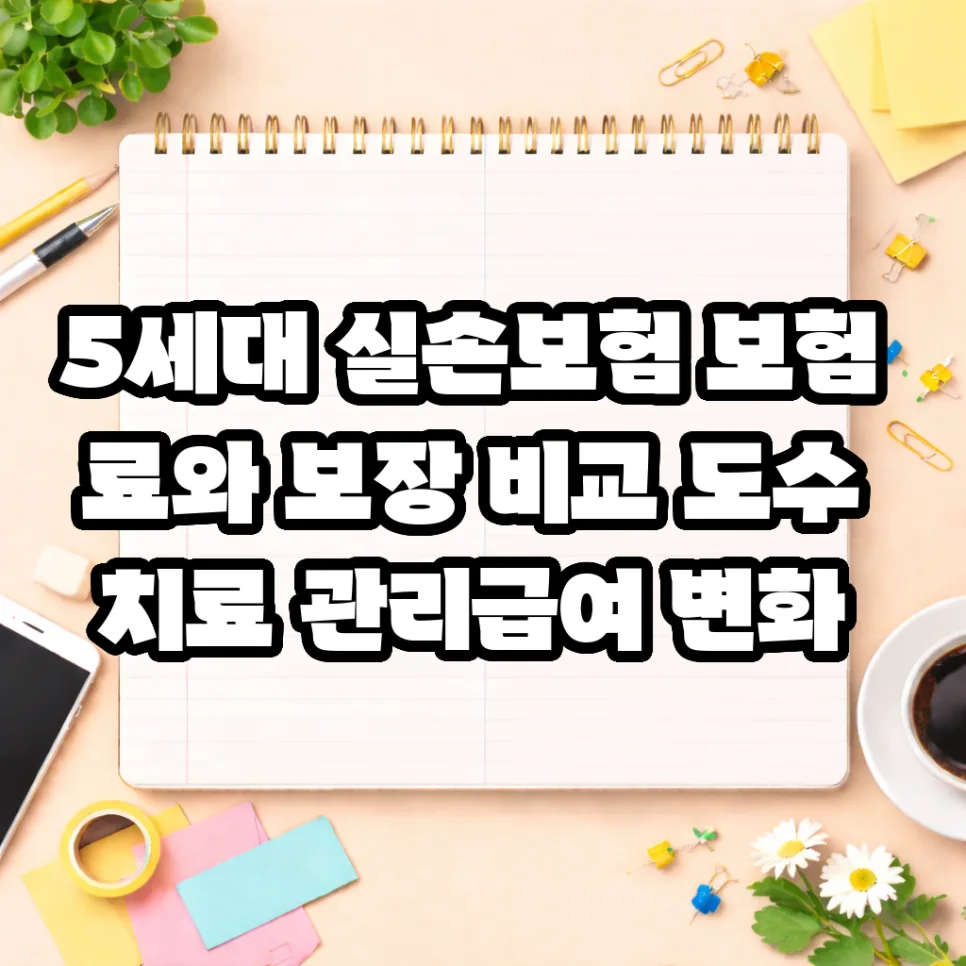 5세대 실손보험, 보험료 절감 효과와 보장 변화 2026년 완벽 분석