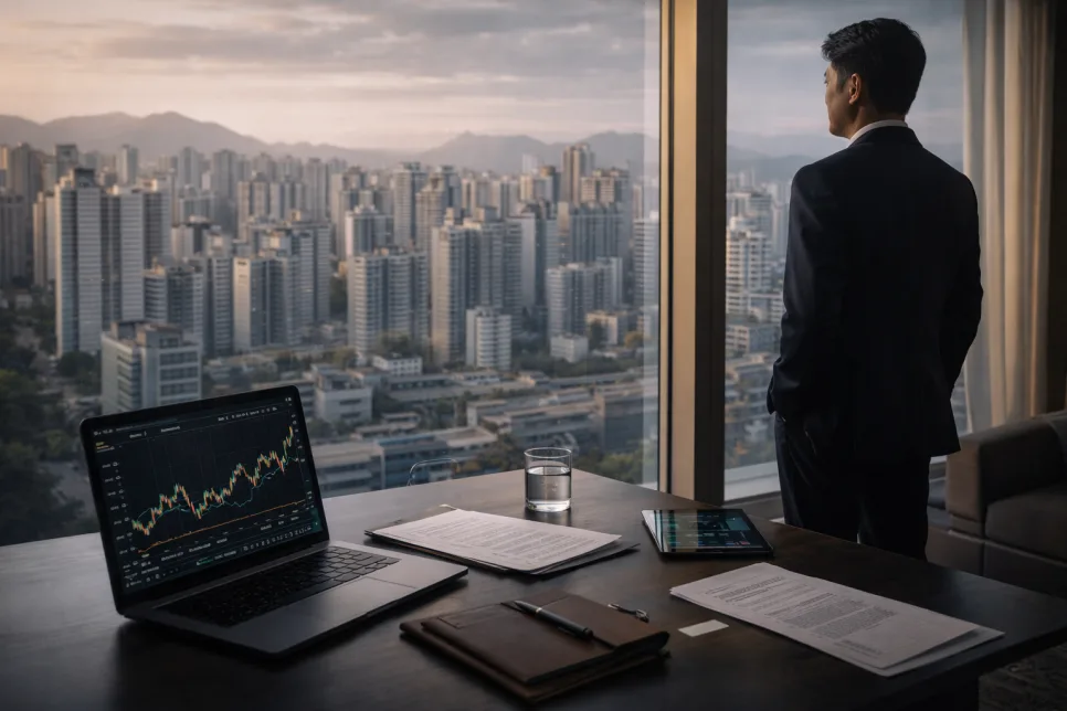 부자들의 자산 배분 변화 2026: 부동산 52% → 금융 46%