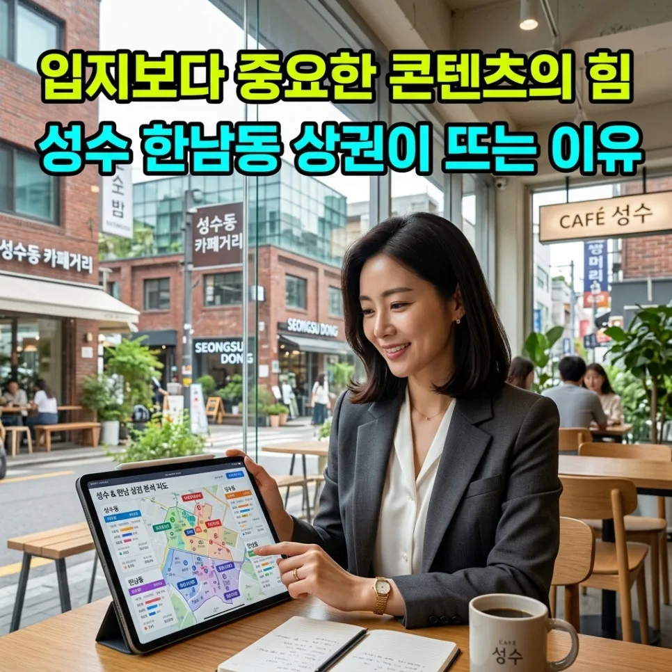 콘텐츠 상권이란? 2026년 부동산 가치 결정하는 핵심 분석