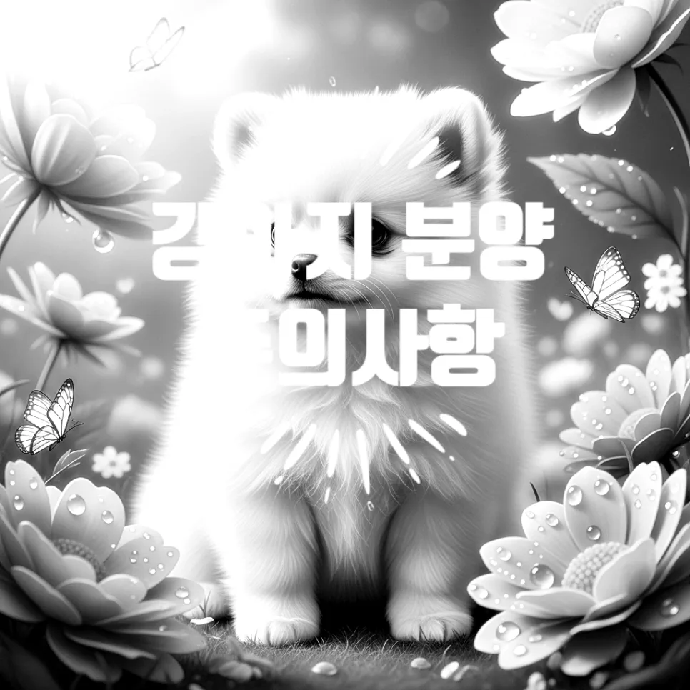 수원 강아지 분양 2026: 책임감 있는 반려 생활 시작 가이드