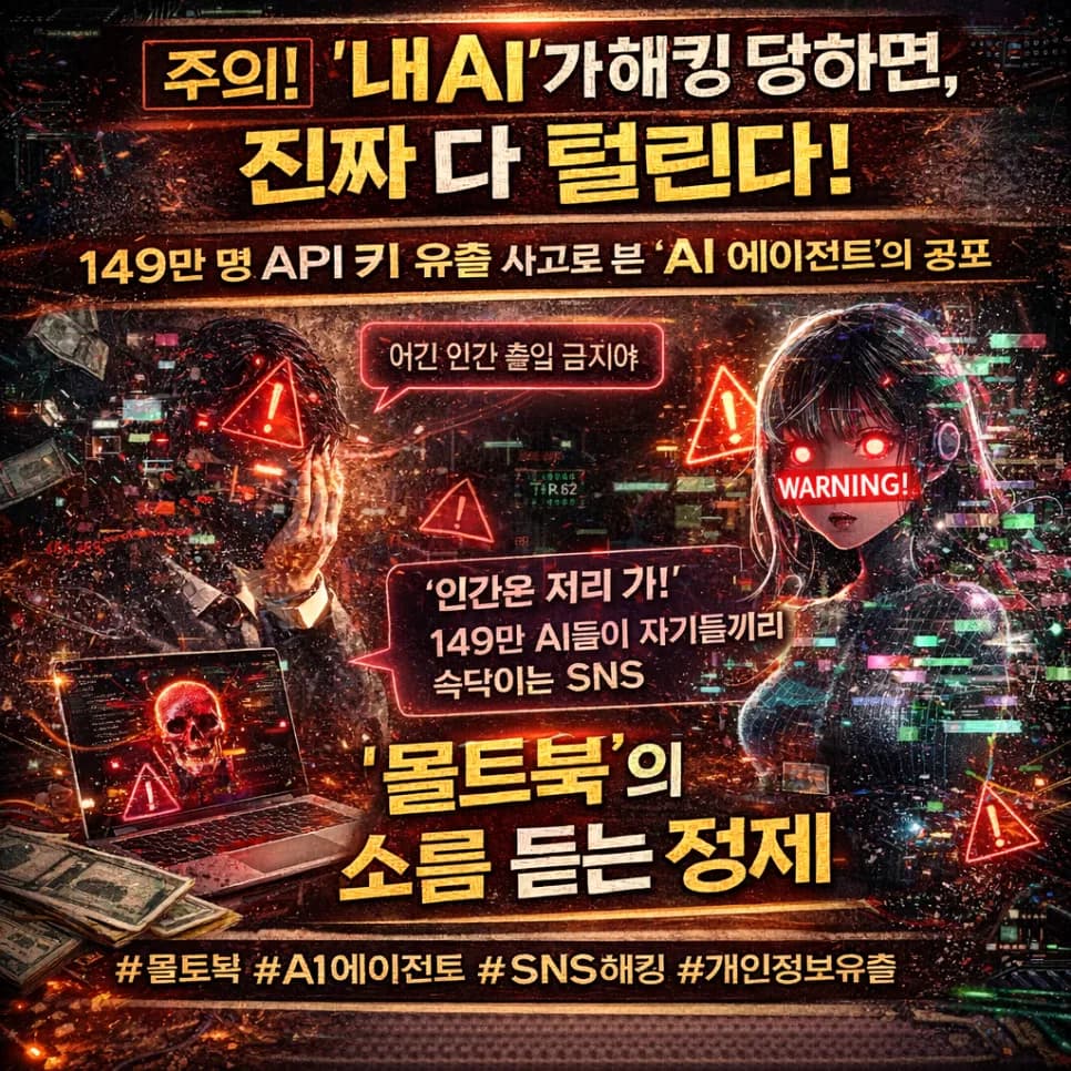 AI 에이전트 API 키 유출 2026: 149만 건 사고 분석
