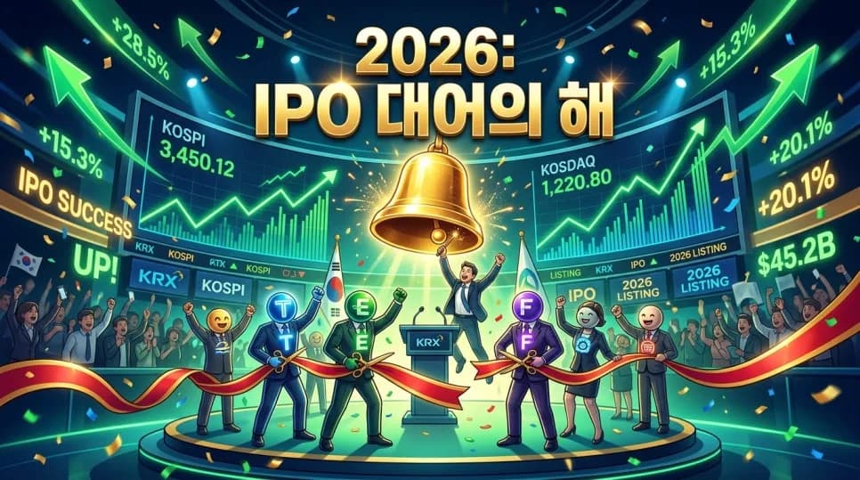 2026년 IPO 공모주 투자, 대어 상장 전략 총정리