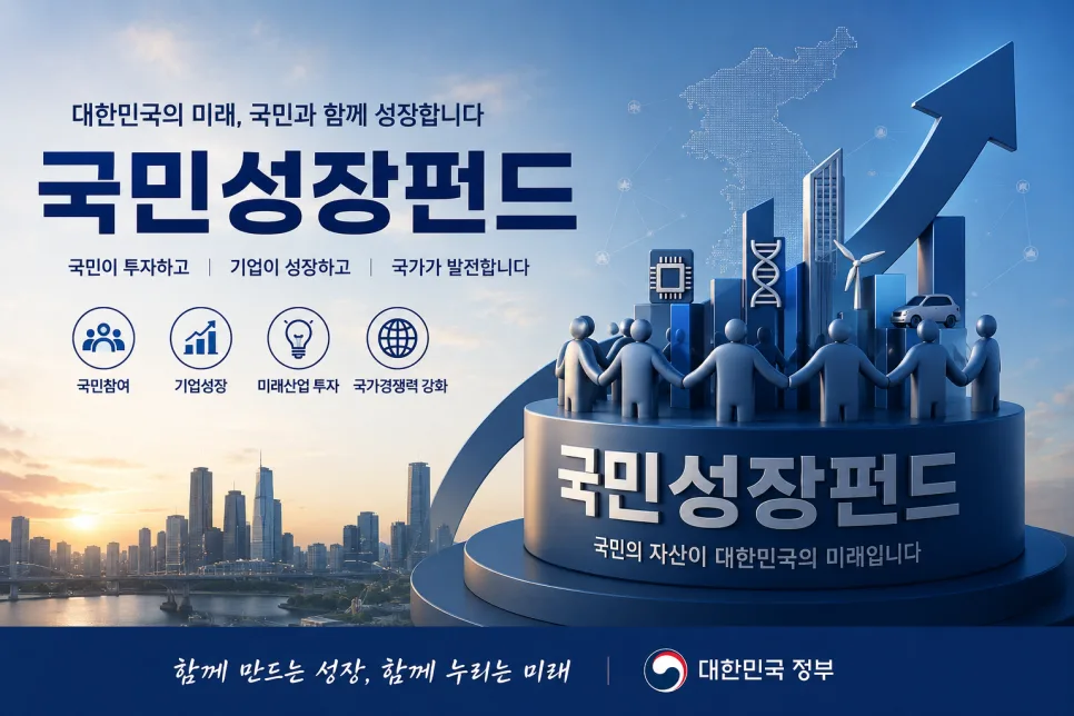 국민성장펀드 2026년 가입 방법 및 세제 혜택 총정리
