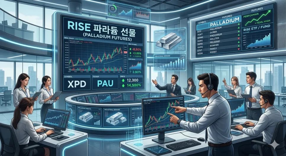 팔라듐 ETF 2026년 전망: 공급 긴축과 전기차 변수 분석