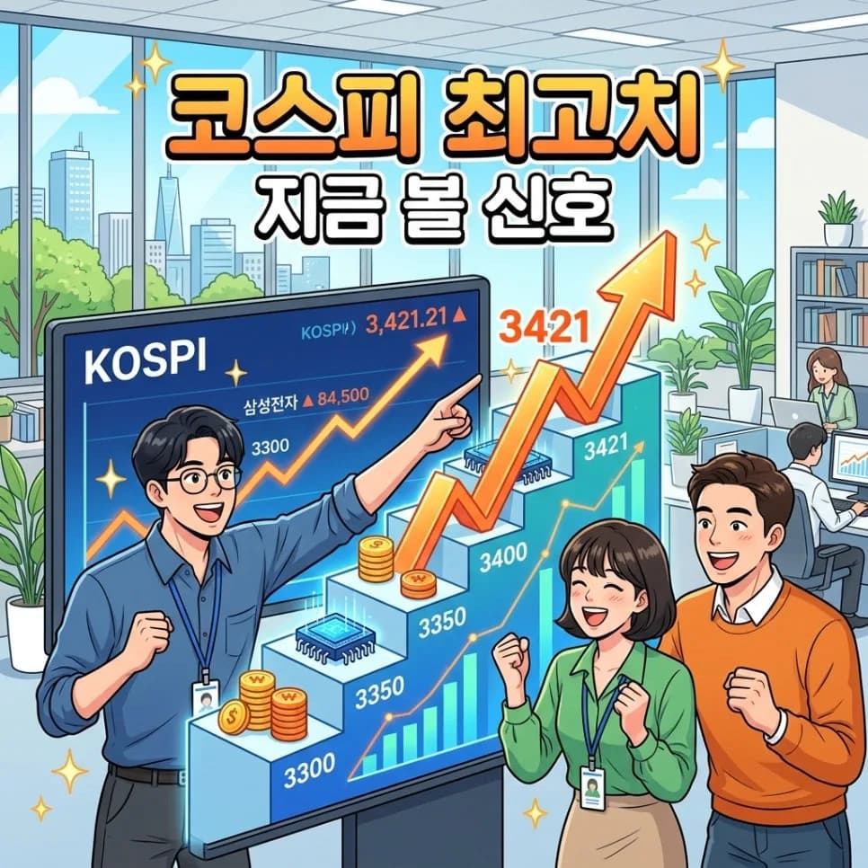 코스피 3일 연속 최고치 2026: 상승 이유와 투자 전략 총정리