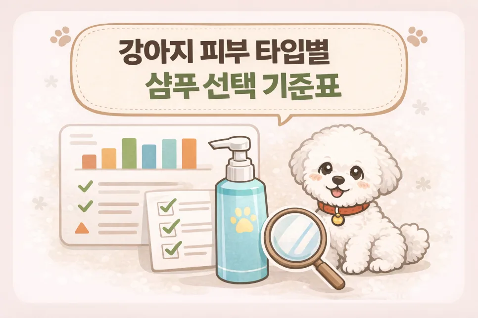 2026년 강아지 샴푸 성분 완벽 분석: 피해야 할 최악의 성분 리스트