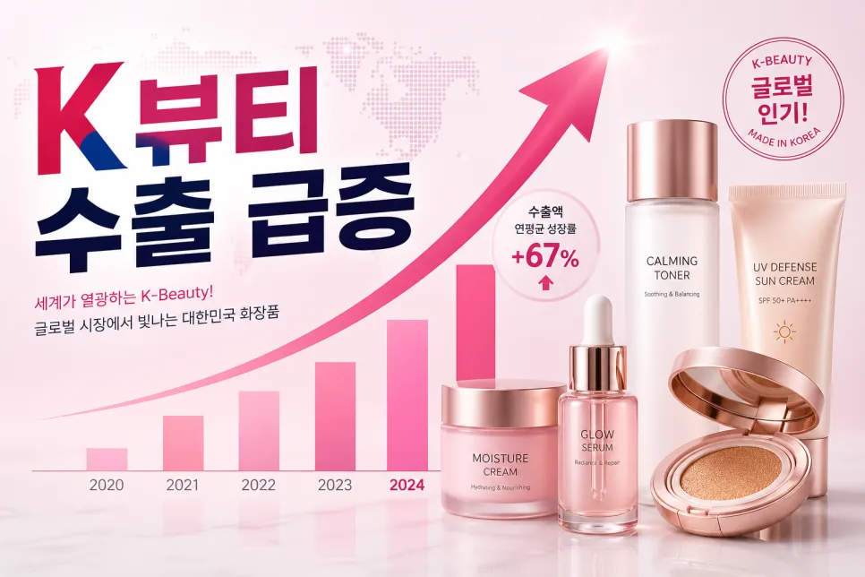 K뷰티 수출 성장세 2026년 전망: 인디 브랜드 지속 가능성 분석