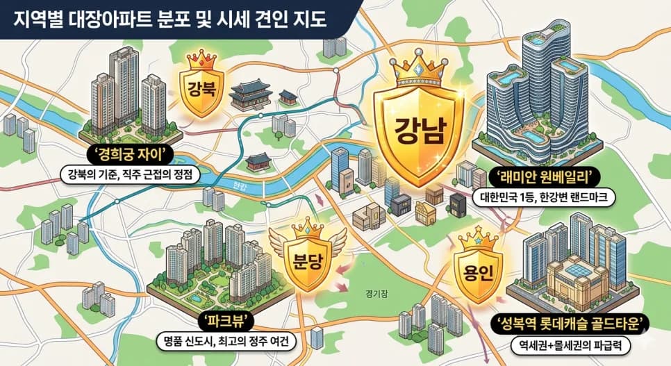 2026년 부동산 대장아파트 기준과 시세 견인 효과 완벽 분석
