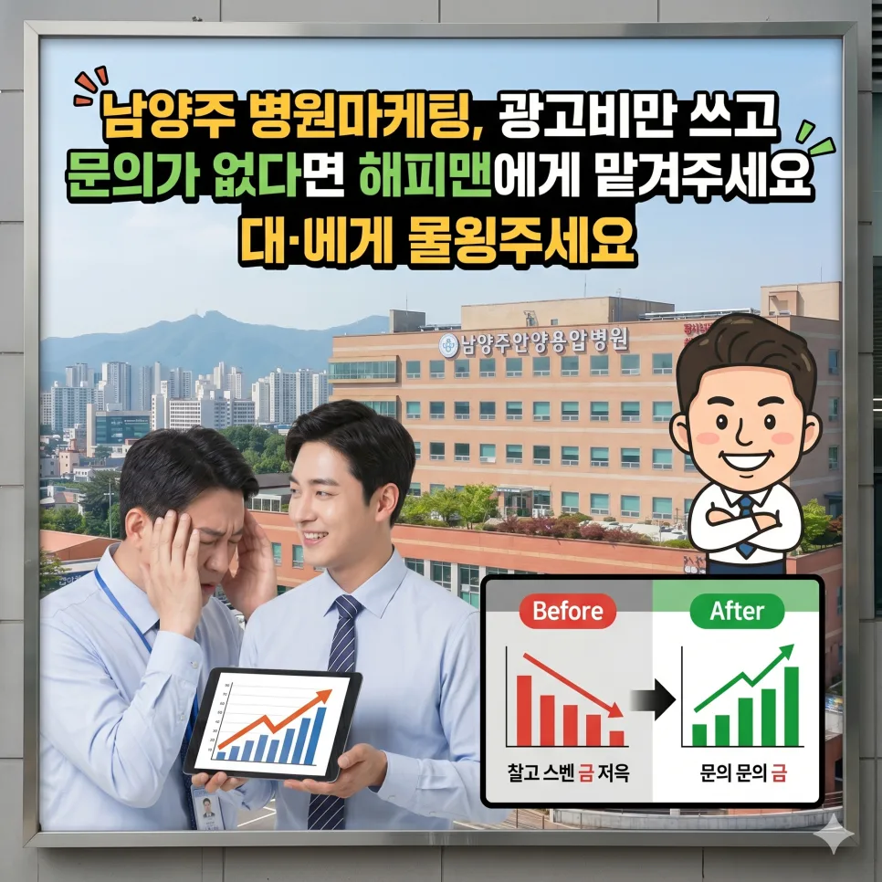 남양주 병원 마케팅 2026: 문의 전환율 높이는 전략
