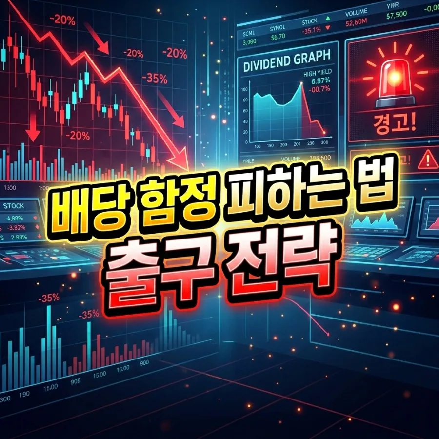 10% 고배당주 함정 피하는 법 2026: 언제 팔아야 할까?