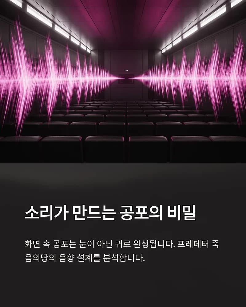 프레데터: 죽음의 땅, 공포를 증폭시키는 사운드 디자인 2026