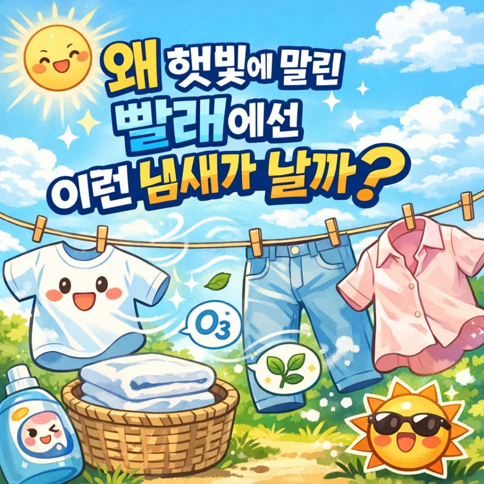 햇빛 냄새 정체는? 오존+식물향 콜라보 2026년 분석