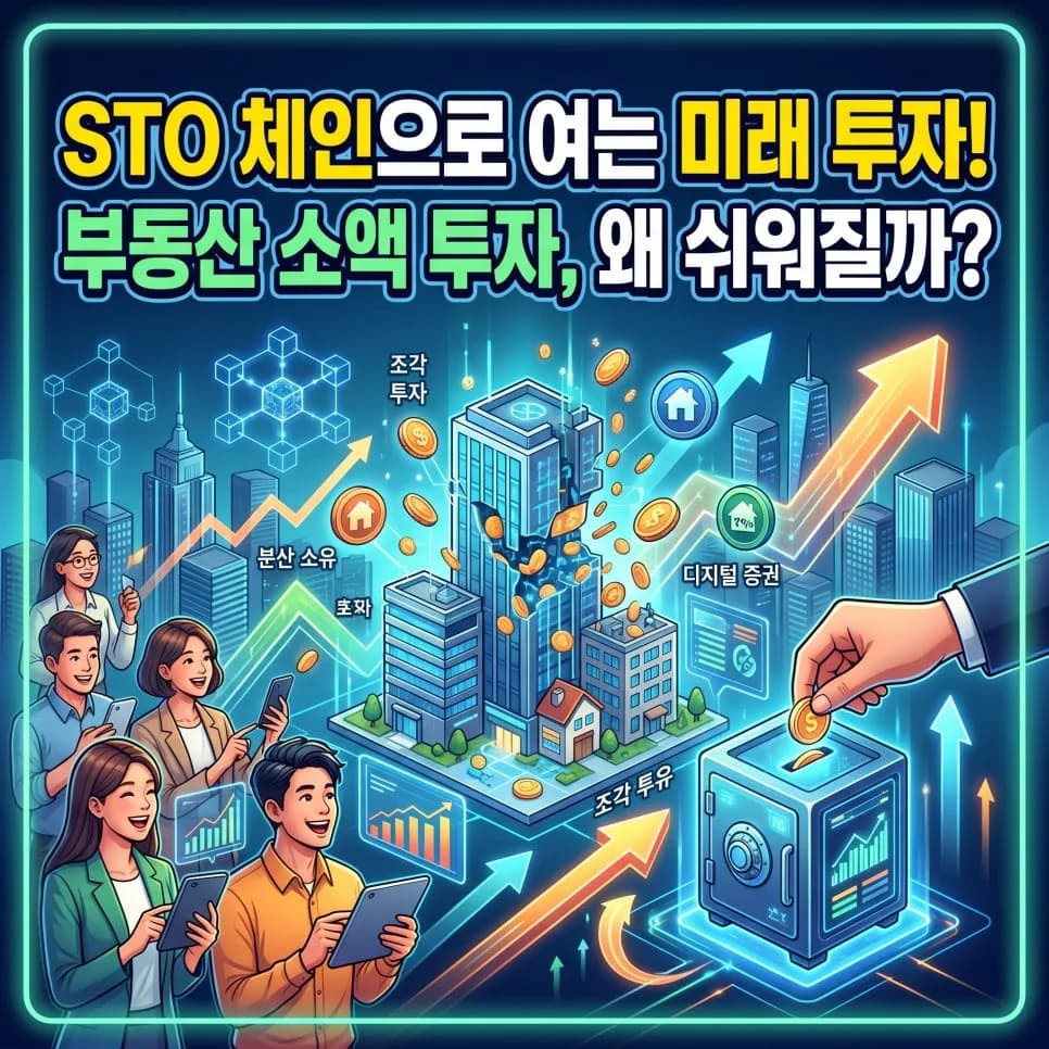 부동산 STO란 무엇인가? 2026년 소액 투자 핵심 총정리