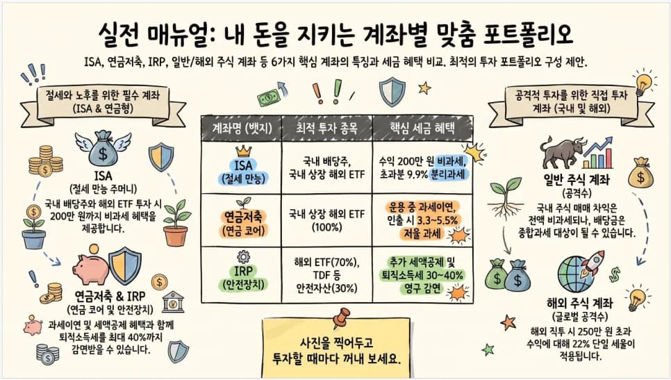 사회초년생 연금 투자, 계좌별 포트폴리오 2026년 총정리