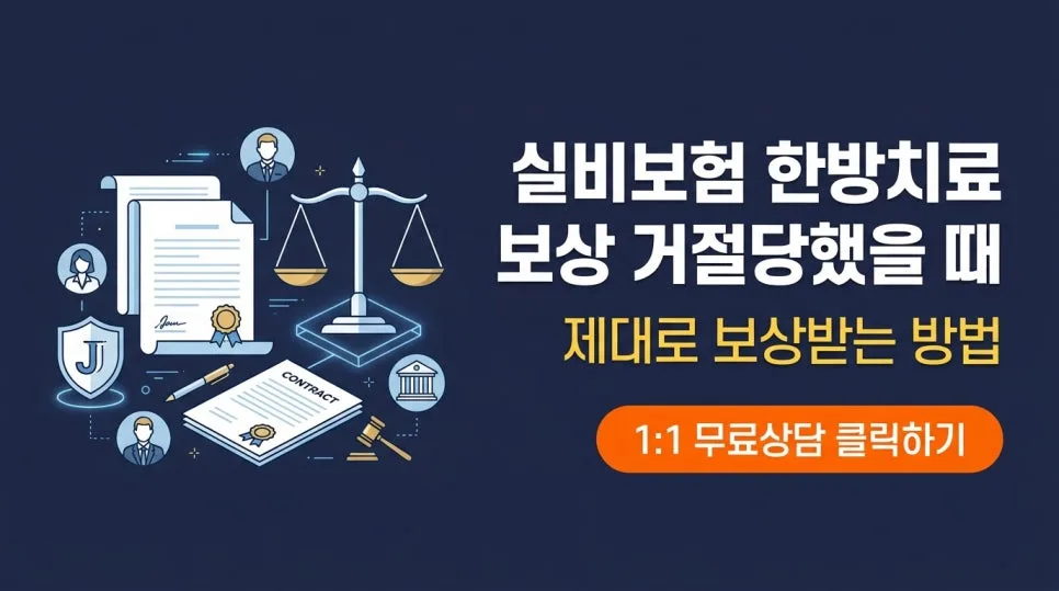 실비보험 한방치료 보상, 2026년 핵심 총정리