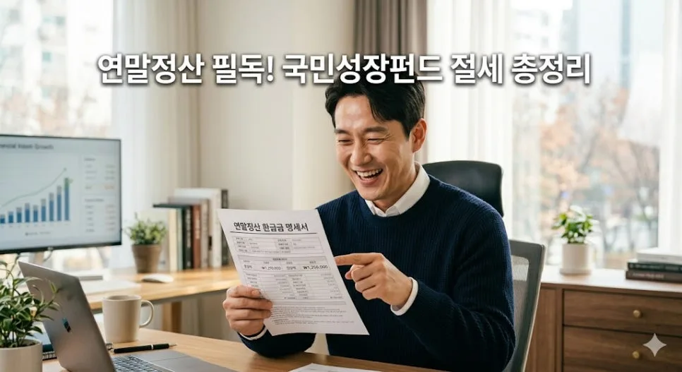 국민성장펀드 세금 혜택 2026: 소득공제부터 분리과세까지 총정리