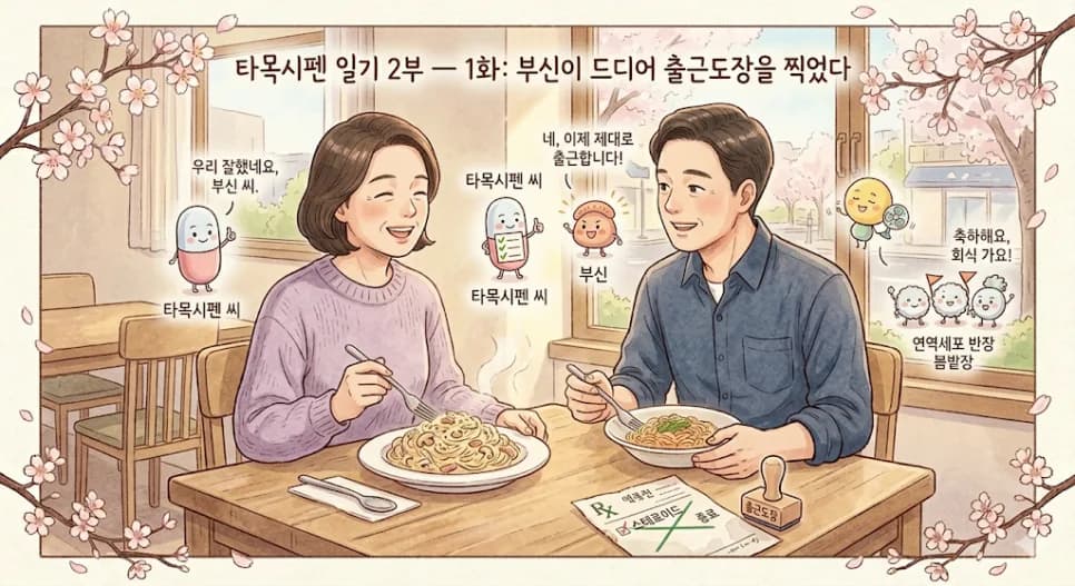 타목시펜 부작용 2026: 부신 기능 회복 여부와 스테로이드 중단 가능성