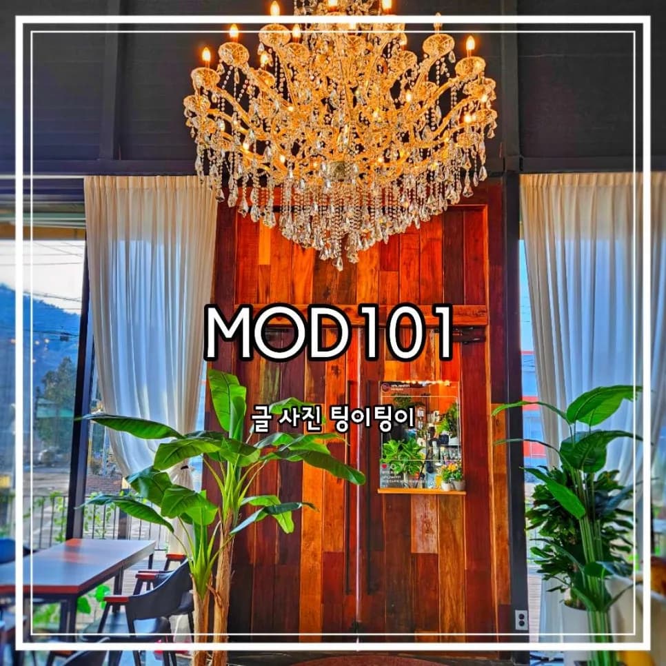 파주 마장호수 카페 MOD101: 애견 동반 & 시그니처 메뉴 후기 2026