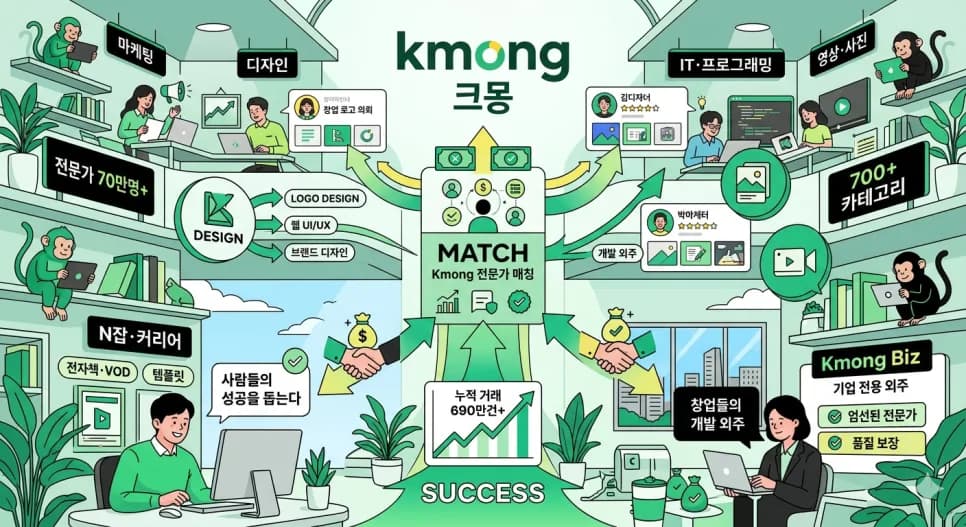 크몽으로 월 100만 원 벌기: 4050 직장인 경력 활용법 2026