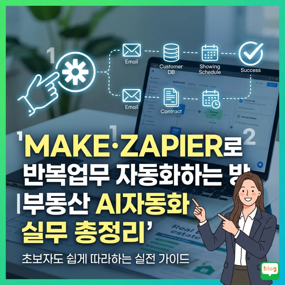 MAKE·ZAPIER AI 자동화 2026: 반복 업무 줄이는 핵심 방법