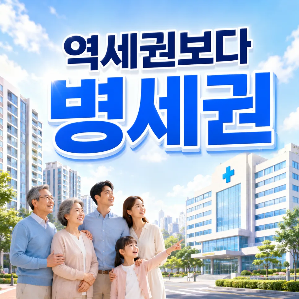 2026년 병세권 부동산, 역세권 넘어설까? 고령화 시대 핵심 입지 분석