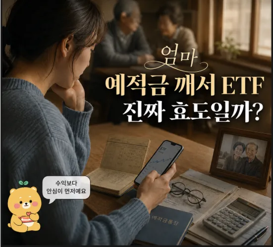 부모님 노후자금 투자, ETF 전환 시 주의점 3가지 2026