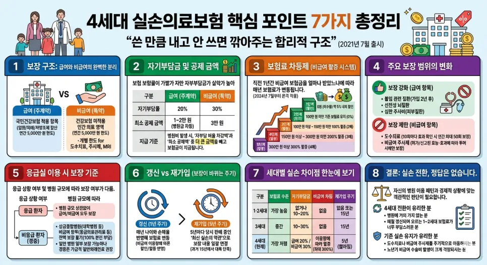 4세대 실손보험 전환, 2026년까지 알아야 할 모든 것