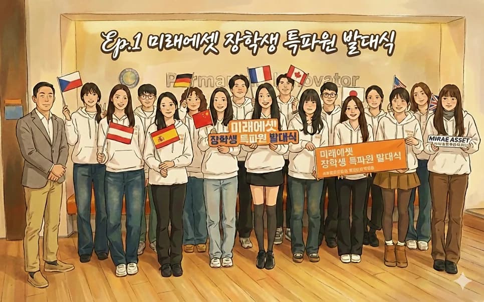 미래에셋 해외교환 장학생 특파원 지원 2026: 합격 후기 및 발대식
