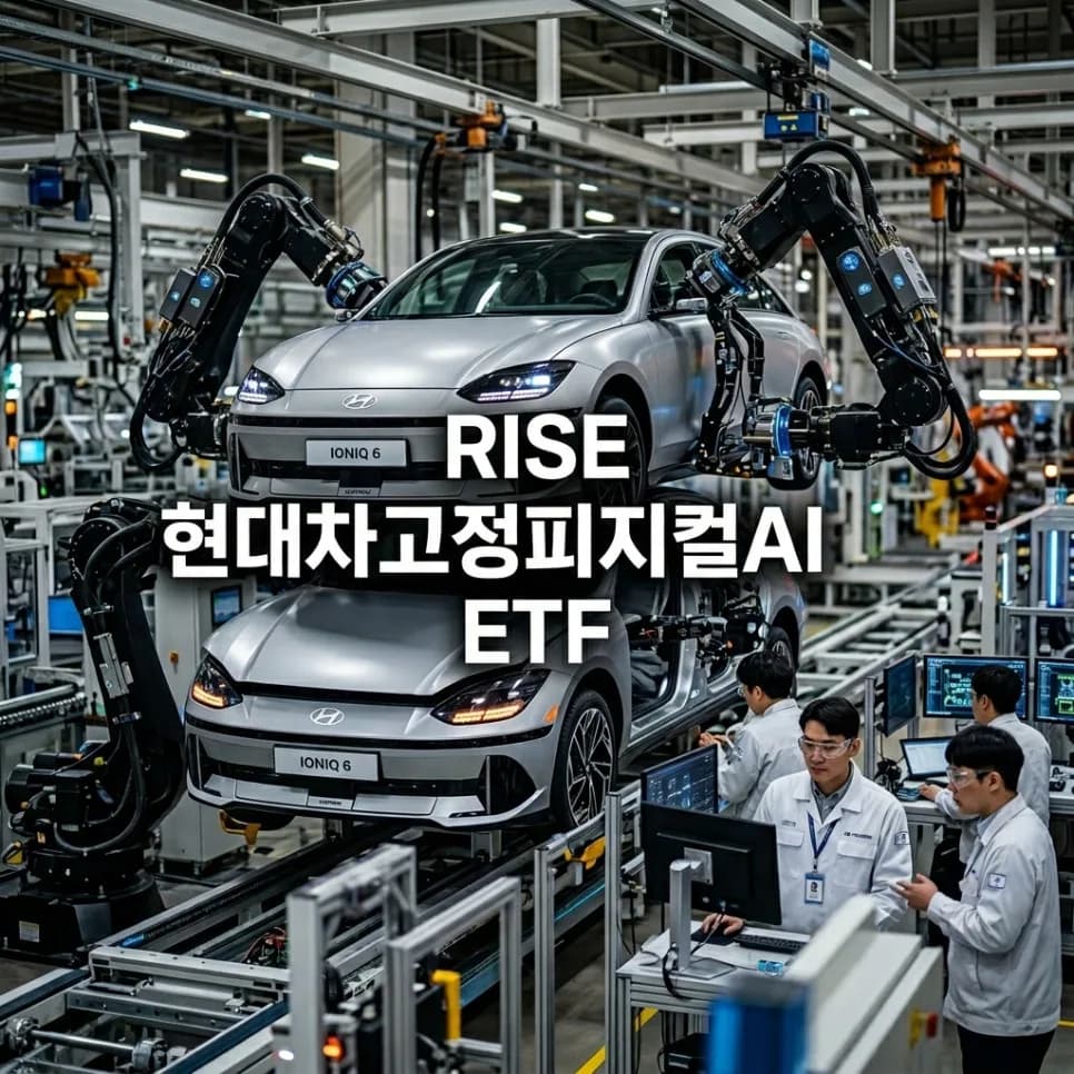 RISE 현대차 ETF 2026: 피지컬 AI 투자 급증 이유와 수익률 전망