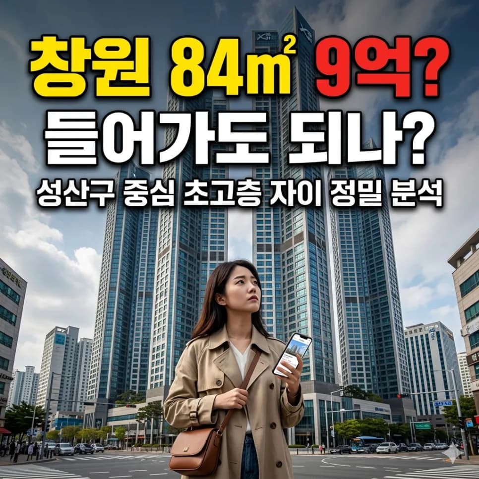창원자이더스카이 분양권 가치 2026년 전망: 매매 임장 체크리스트