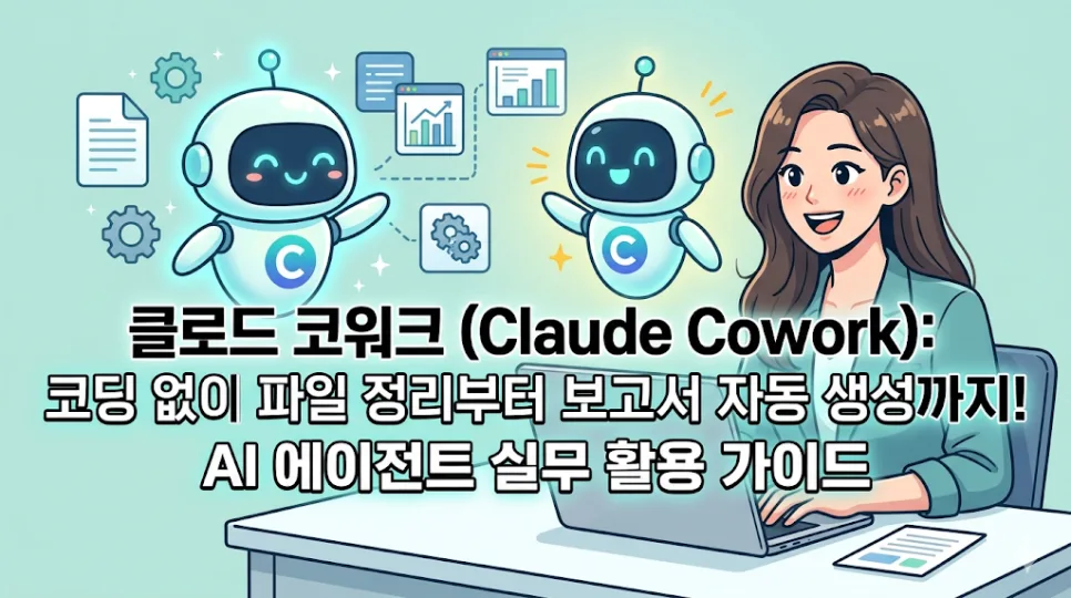 코딩 없이 AI로 파일 정리? 클로드 코워크 2026 활용법