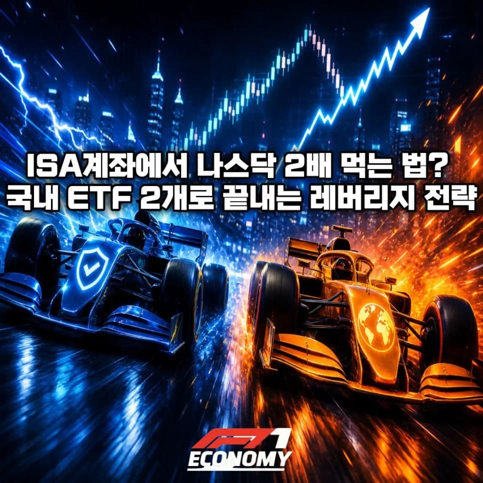나스닥 2배 레버리지 ETF 2026년 투자 전략: ISA 계좌 활용법