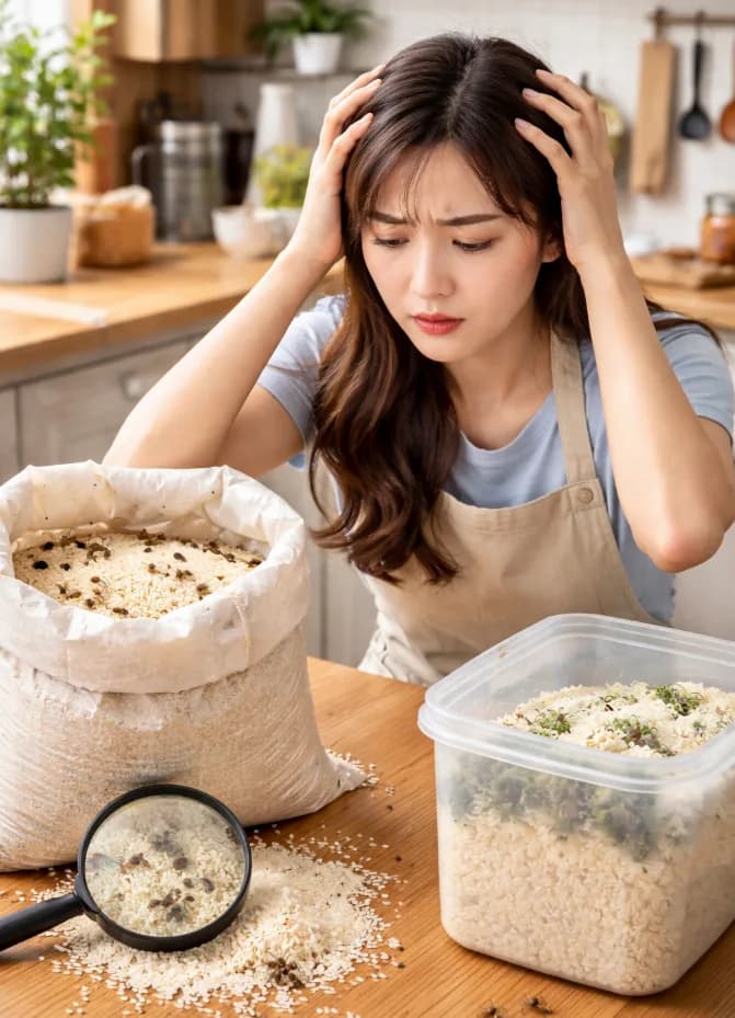 2026년 쌀 보관법: 찹쌀 vs 일반쌀, 벌레·곰팡이 완벽 차단 가이드