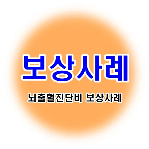 뇌출혈 진단금 2026년 보상 사례: 4개 보험사에서 500만원 이상 받은 비결