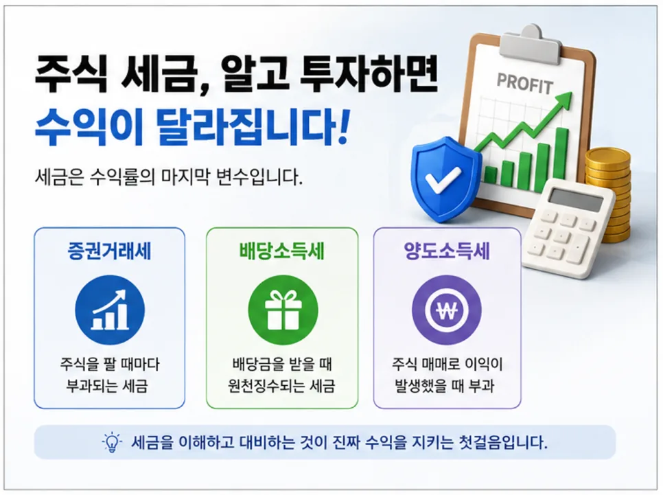 2026년 주식 세금 완벽 정리: ISA 활용법과 250만원 공제 팁