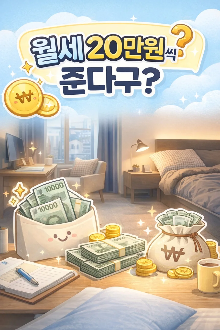 청년 월세 지원 2026: 최대 480만원 받는 방법 총정리