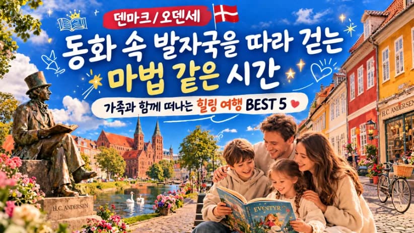 오덴세 가족 여행 2026: 동화 속 안데르센 마을 완벽 가이드