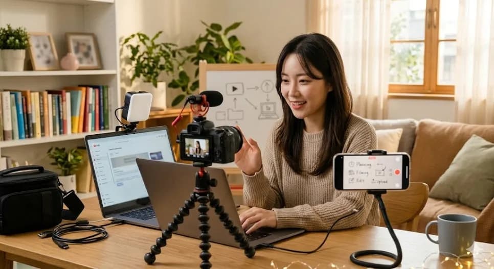 유튜브 채널 개설 2026: 초보자도 실패 줄이는 시작법 총정리