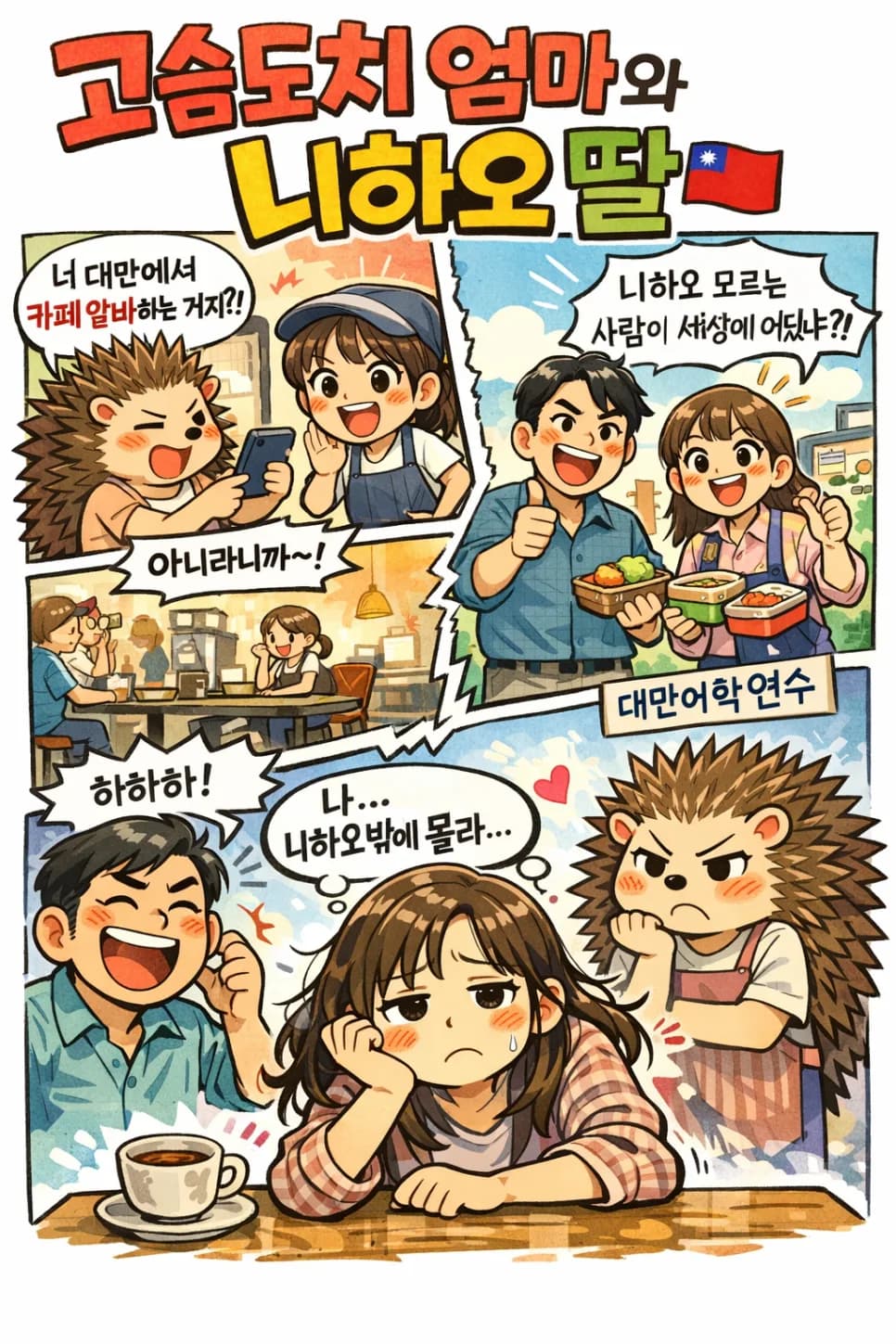 대만 8개월 거주, 50세 한국인 엄마의 중국어 실력은? 2026