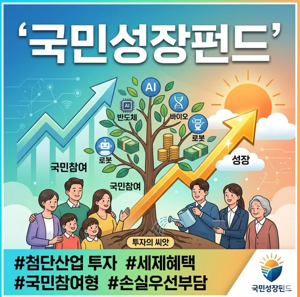 국민성장펀드 20% 정부 보장, 실제 조건과 세제 혜택 2026년 총정리