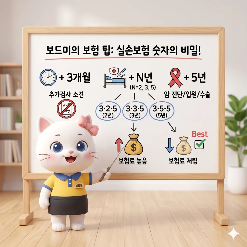 실손보험 숫자 325, 335, 355 의미 비교 2026년 최신 분석