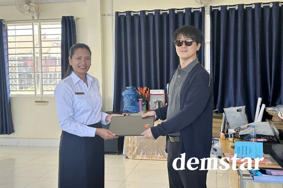 캄보디아 쫑 크니어 중학교 컴퓨터 지원 2026: 선교 현장 이야기