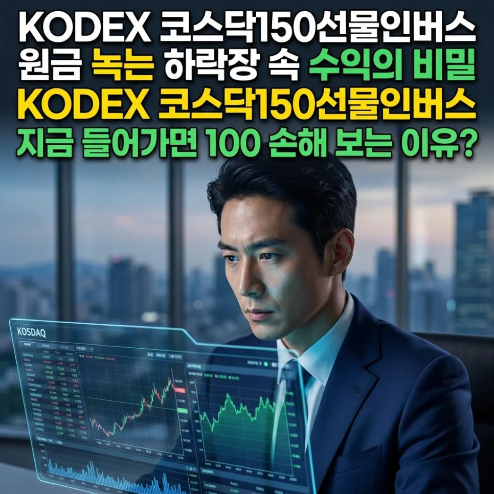 KODEX 코스닥150선물인버스, 음의 복리 함정 피하는 법 2026