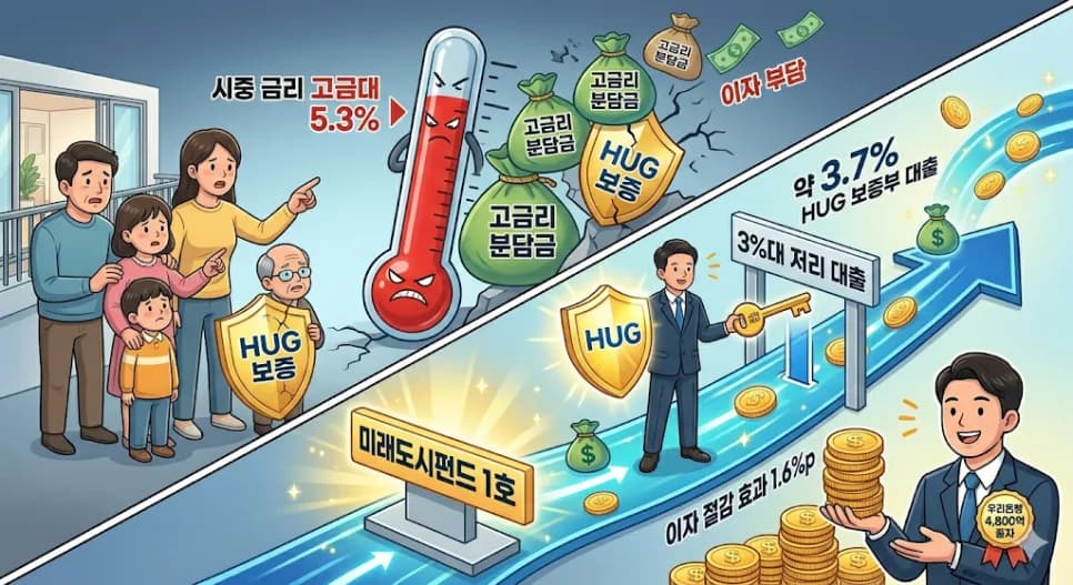 1기 신도시 재건축, 6천억 미래도시펀드로 자금난 해소 2026