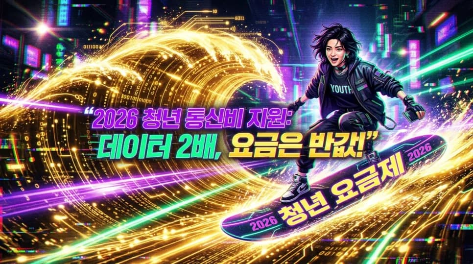 2026년 청년 통신비 지원 혜택 총정리: 월 3만 원 할인 및 데이터 무제한 가이드