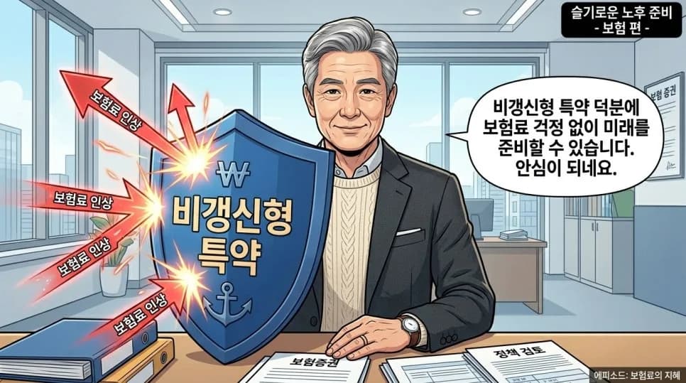 실손보험 갱신 폭탄 피하는 법 2026: 비갱신 특약 설계 전략
