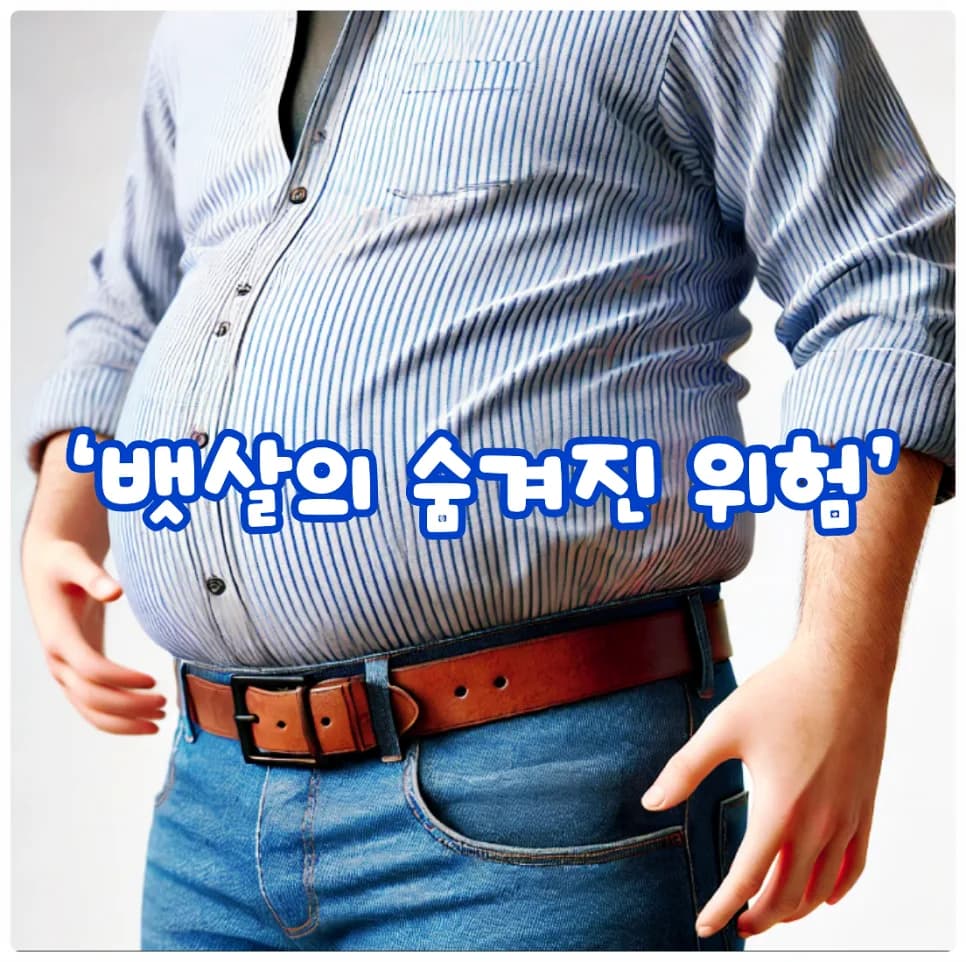 복부 비만, 2026년 당신의 건강을 위협하는 5가지 위험 신호
