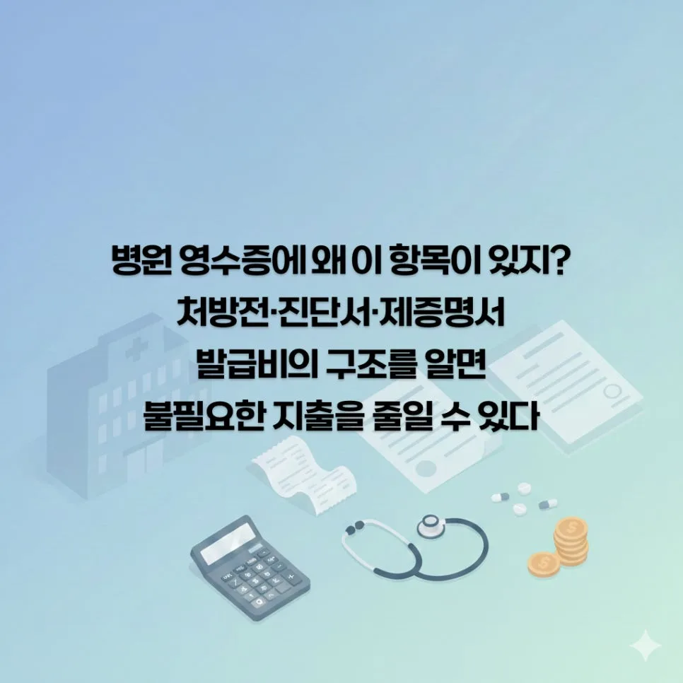 병원 선택 비용 2026년 총정리: 급여·비급여 구분 및 실손보험 청구 완벽 가이드